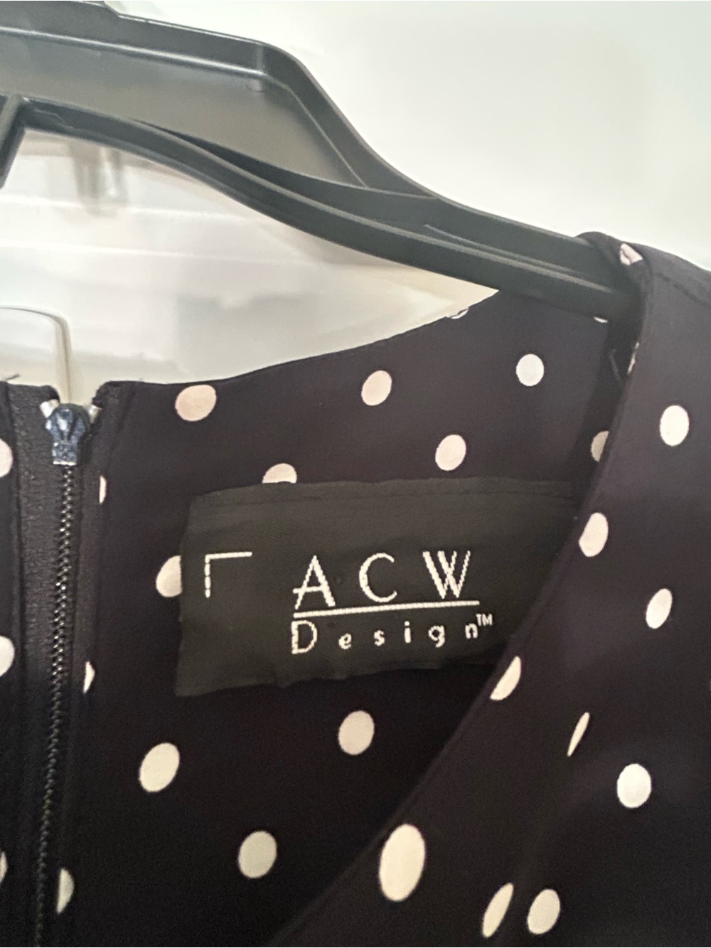 Women’s Black Polka Dot Dress
